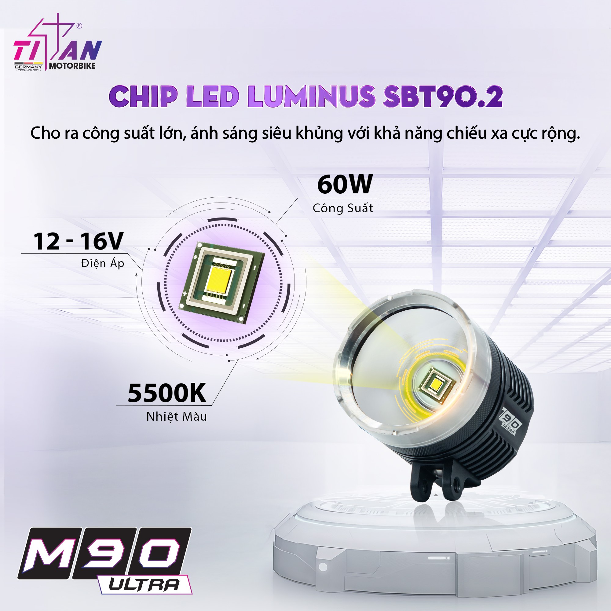 Titan Moto M90 Ultra - Hình ảnh 2